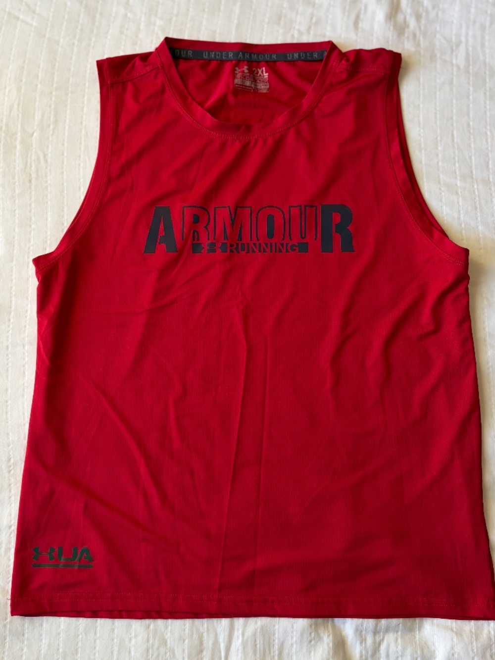 Under Armour top, Red, M, Polyster